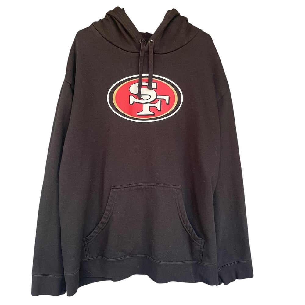 San‎ Francisco 49ers Hoodie Mens 4XL Black NFL Football Pullover Fleece Graphic
